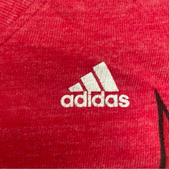 Adidas | Fitted Chicago Bulls Tee Shirt Top women’s XL - Picture 5 of 10